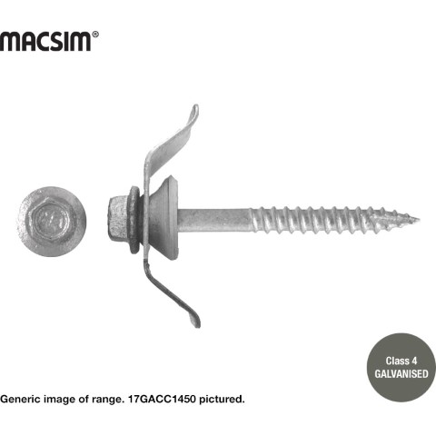SCREW T17 HEX CYC ASSY CUSTOM ORB C4 14-10 X 65